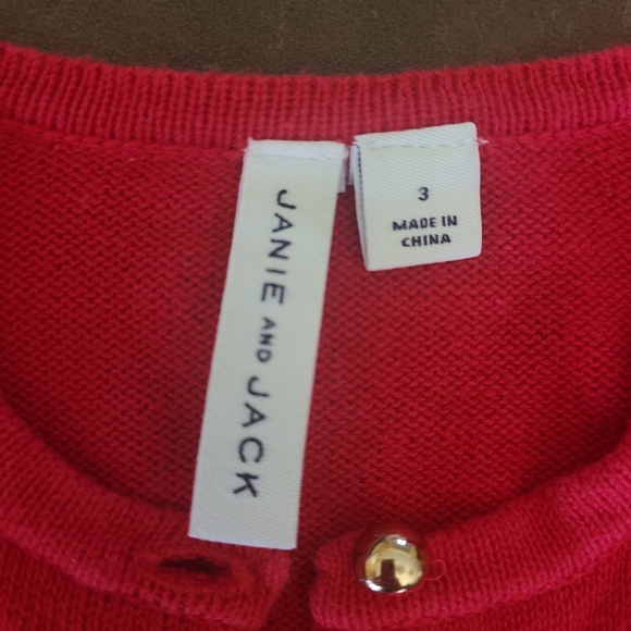 Janie and Jack floral dress and sweater set - Picture 4 of 4